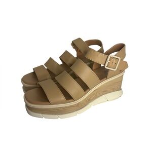 Sorel Women's Joanie III Ankle Strap Wedge Sandals Size 9.5